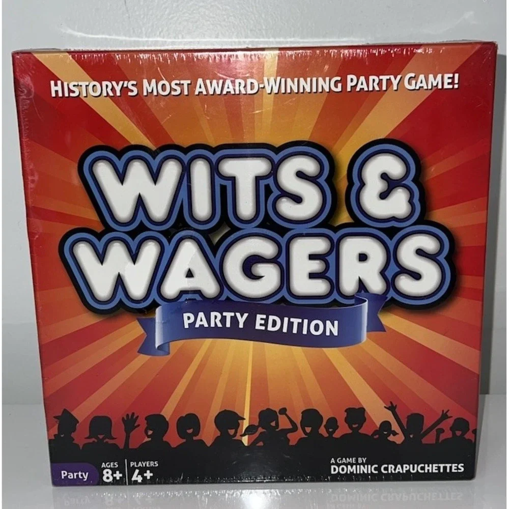 Wits & Wagers Party Edition Board Game Sealed NorthStar Games Family Trivia(5/#0